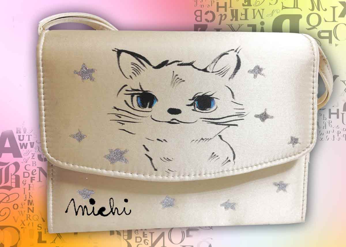 ねこ-エコバッグ-中尾道也 