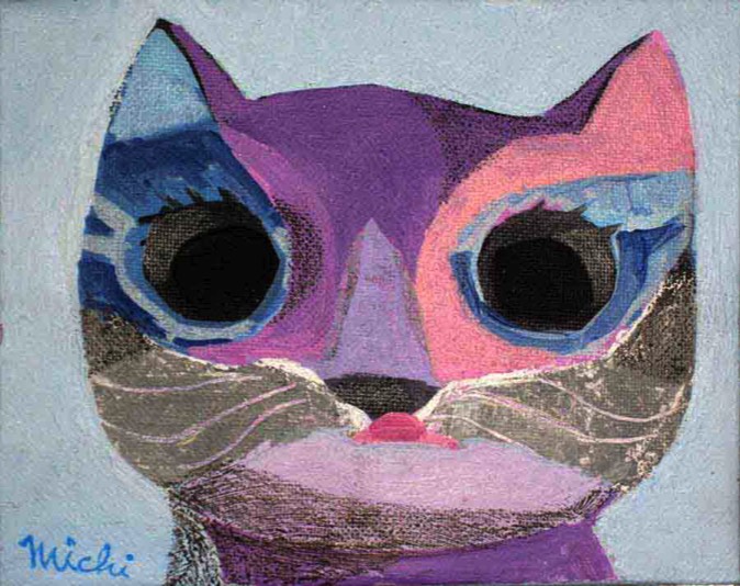  cross eye-cat by michiya nakao_中尾道也