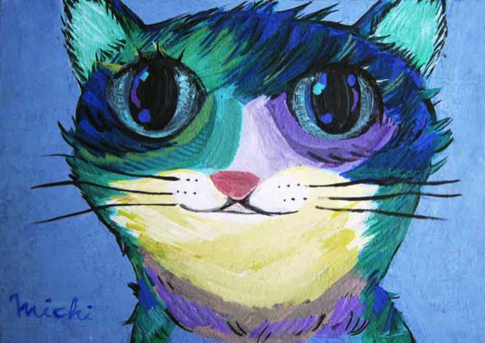  green-cat by michiya nakao_中尾道也