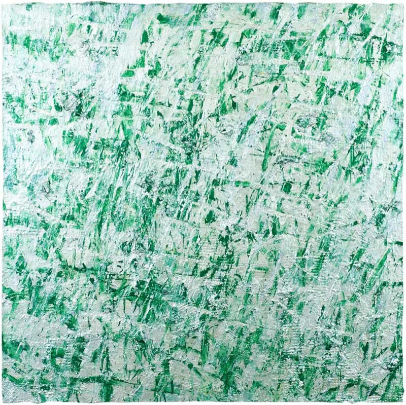  untitled 2003, subtitle;silver green wood 