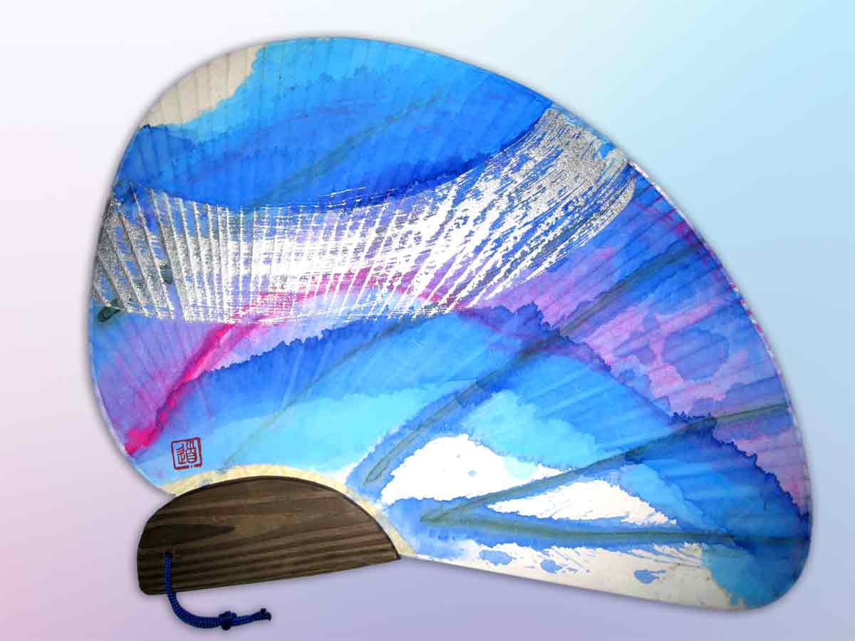 青い夏空の銀河　A Milky Way galaxy 中尾道也